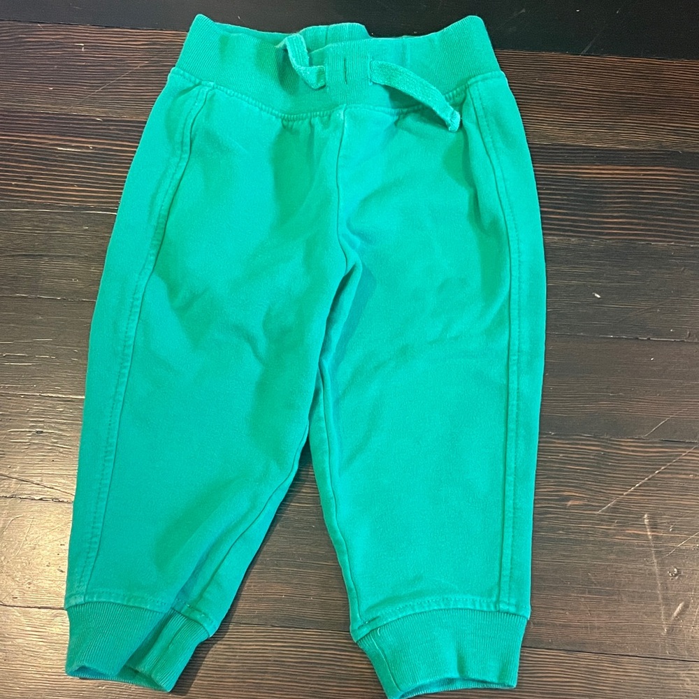 Primary Kids Green Jogger Sweatpants